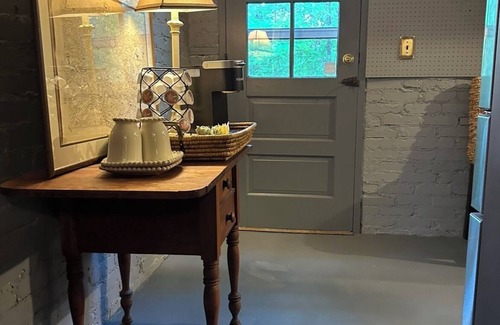 Lynn House | Craftsman Style Brick Cottage 1937 downstairs apartment