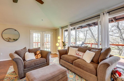 Belton House | Creekside Cottage with Deck and Hot Tub in Belton