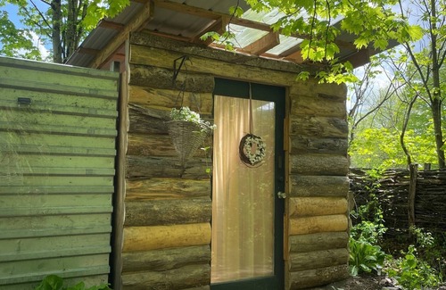 Cherry Valley Cabin | Creekside: Cozy off-grid cabin near Cooperstown, NY