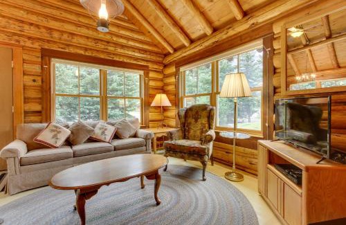 Silver Gate House | Creekside Silver Gate Getaway with Fireplace!