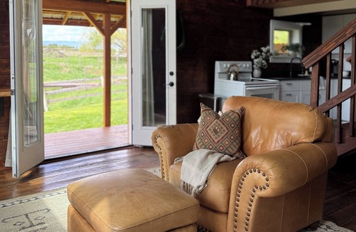 Creston House | Creston Inn #3 - Rustic Barn, King Bed w/stairs, close to West Glacier