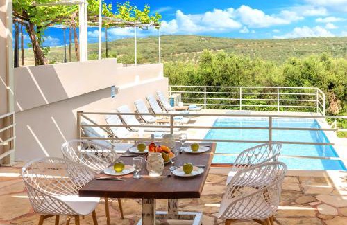 Dramia Villa | Cretan Breeze Villa Heated Pool