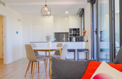 Palma-Palmilla Apartment | Cubo's Urban Sky La Gioia Malaga Apartment 6/urban/air conditioning/free wifi/community pool