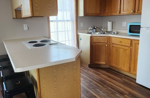 Port Washington Apartment | Cute apartment with view of Lake Michigan located downtown Port Washington, WI.