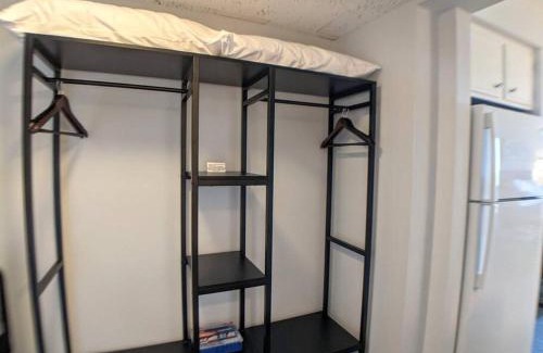 Weirs Beach Apartment | Cute Cedar Lodge Studio with Balcony & Lake Views!