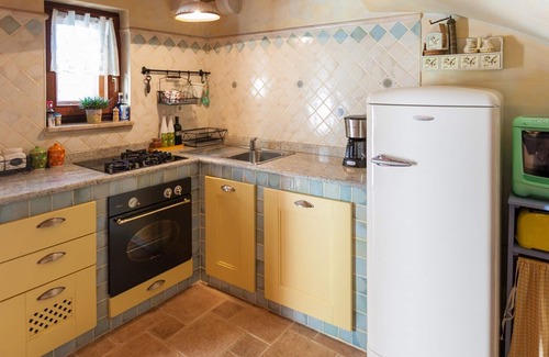 Makarska House | Cute house with pool for 3 people, teracce with sea view, garden