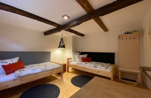 Gewissenruh Bed & Breakfast | Cycling double room Gipfel-Glück - Landhaus Wahmbeck