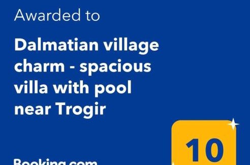 Primorski Dolac House | Dalmatian village charm - spacious villa with pool near Trogir