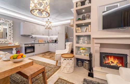 Nymfaio Villa | Dandy Villas Nymfaio - Snow Queen - Sauna - Fireplace - Up to 6 adults 2kids