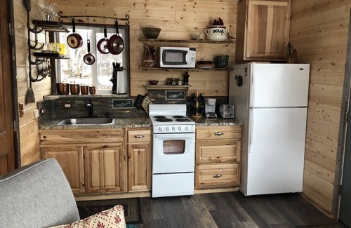 Nikiski Cabin | Daniels Lake Front Cabin with Alaska Range Mtn View