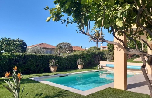 Pasteur Apartment | Dans Villa, Charme, Piscine, Jardin, Calme, gay Friendly, Centre Nice