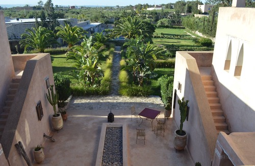 Ghazoua Villa | DAR MAHA beautiful casbah style villa with swimming pool 15 x 5 M and petanque court -12p