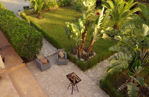 Ghazoua Villa | DAR MAHA beautiful casbah style villa with swimming pool 15 x 5 M and petanque court -12p