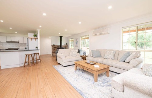Orange House | Darcy Brown House - Modern Farm Stay, Games Room