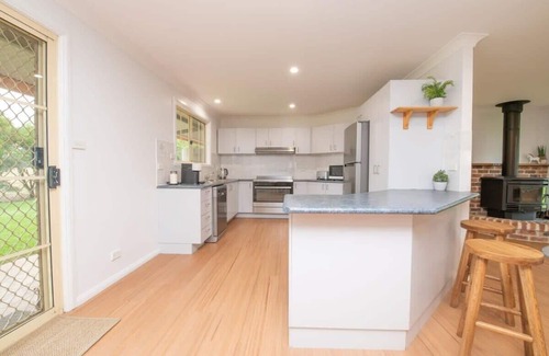 Orange House | Darcy Brown House - Modern Farm Stay, Games Room