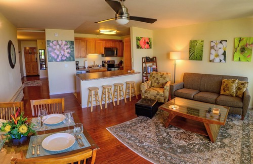 Kihei Condo | Dazzling Ocean View, Modern, Whole house AC. Upgraded Glass for a quiet setting