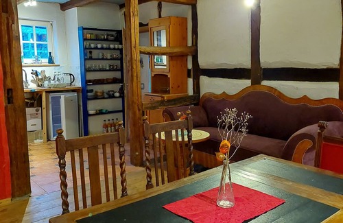 Helbedundorf Apartment | Vacation apartment in a half-timbered house