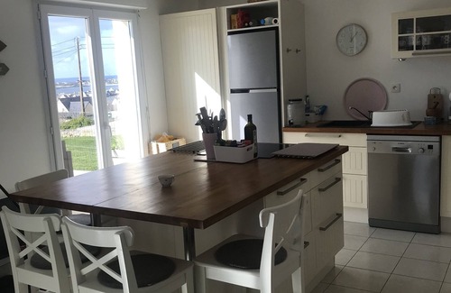 Poulgoazec House | Dead-end house with sea view, ideal for families located in Plouhinec