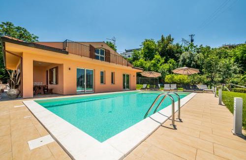 Castroreale Villa | Delightful 4 Bed Villa with Heated pool & Jacuzzi Overlooking Aeolian Islands