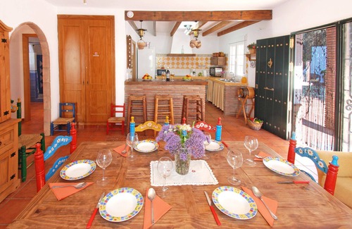 Comares Villa | Delightful country house-pool-outdoor kitchen-WIFI-AIRCON-privacy-pets-BBQ-views
