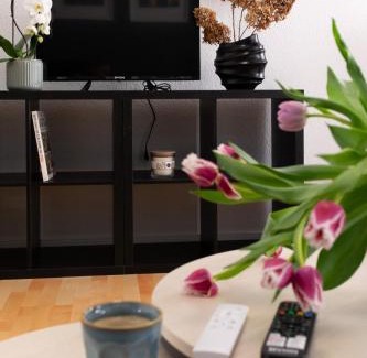Nordwest Apartment | Deluxe apartment with balcony near stadium & city