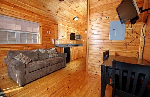 Mingoville Cabin | Deluxe Cabin 42 w/4 Beds