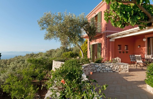 Kavallos Villa | Deluxe Villa With Private Pool - with Panoramic View, Art Blue Villas