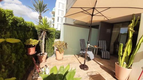 Les Deveses Apartment | Denia Beach Suite with pool, sun terrace and tennis court