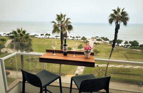Santa Cruz Apartment | Departamento Elegante y Espacioso con Vista al Mar, Ideal Para Estadías Largas