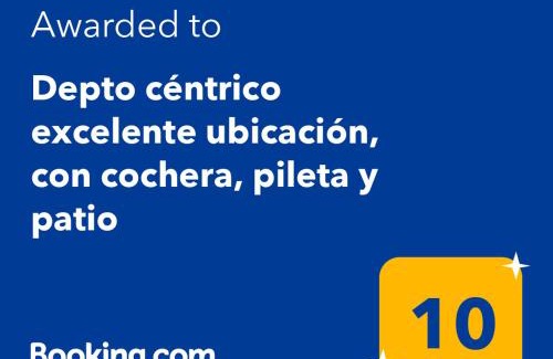 Villa Carlos Paz Apartment | Depto céntrico excelente ubicación, con cochera, pileta y patio