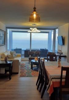 Renaca Apartment | Depto equipado frente al mar. Excelente terraza