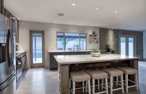 Shea North Estates House | Desert Horizon | Waterslide, Gameroom, Golf Simulator, Private Casita & Pool