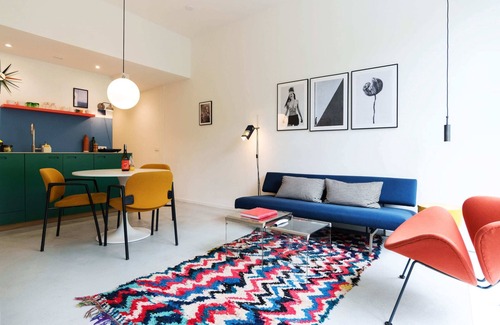 IJplein en Vogelbuurt Apartment | Design studio in Noord with free parking