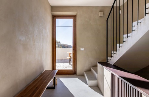 Bagnoregio Villa | design villa private in nature with lake view
