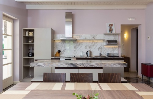 Rezanci Villa | Design Villa Terra* with 48m² pool, hot tub, golf court, fitness & spa house