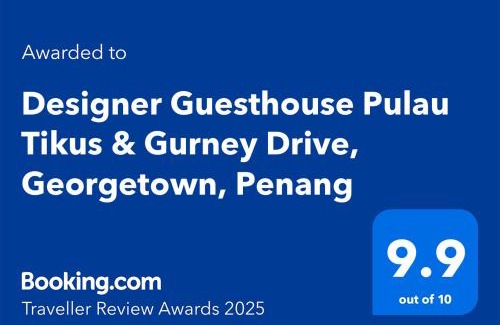 Downtown George Town House | Designer Guesthouse Pulau Tikus & Gurney Drive, Georgetown, Penang