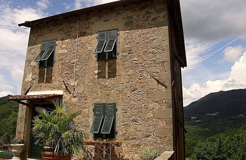 Guzzano-pieve di Controne Villa | Detached Stone House with Private Plunge Pool and Wonderful Views