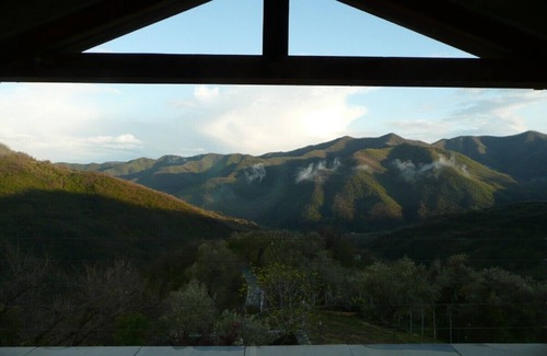Monta D'aquila House | Detached rustico in Liguria, far-reaching views of unspoiled nature, olive groves