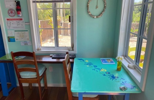 San Pedro Cottage | Digital nomad, tropical escape. Cheap monthly rates. Pets accepted @ Crellies