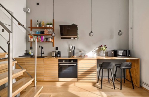 Oslo City Centre Apartment | Dinbnb Apartments I 500m to Oslo Central Station I Gym & Roof Terrace