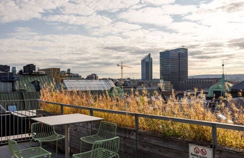 Oslo City Centre Apartment | Dinbnb Apartments I 500m to Oslo Central Station I Gym & Roof Terrace