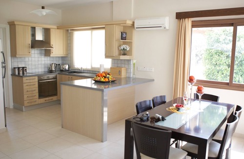Pissouri Villa | Dionysos Villa .Spacious luxury three bedroom villa with private big pool.