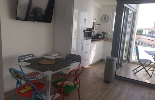 Saint-Cyprien Plage Apartment | DIRECT ACCESS TO SEA AND POOL, COMPLETELY REFURBISHED IN 2019