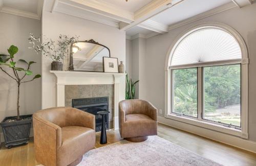 Rock Hill House | Dock and Home Theater Pet-Friendly Lake Wylie Home