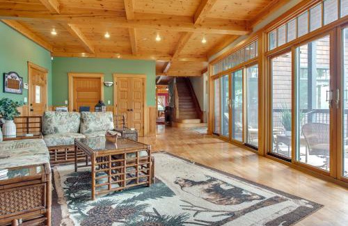 Alton Bay House | Dock and Theater Room Lakefront Alton Bay Retreat!
