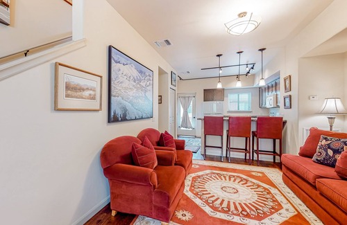 Hailey House | Dog-friendly townhome near year-round recreation with pool, hot tub, balcony, AC