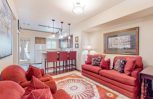 Hailey House | Dog-friendly townhome near year-round recreation with pool, hot tub, balcony, AC