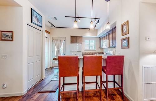 Hailey House | Dog-friendly townhome near year-round recreation with pool, hot tub, balcony, AC