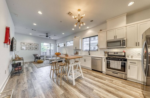 Highland Condo | Dog-friendly, two story condo w/deck and outdoor dining area -near downtown