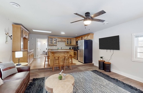 Manitowish Waters House | Dog-friendly, tree-lined home on the snowmobile trail with streaming, W/D, & AC